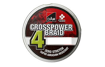 Шнур DAM Crosspower 4-Braid 150 м 0,13 мм 6,8 кг