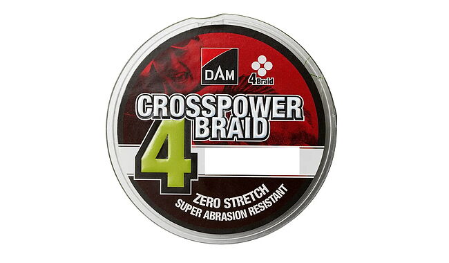 Шнур DAM Crosspower 4-Braid 150 м 0,13 мм 6,8 кг - фото 1