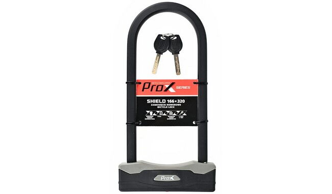 Велозамок ProX Shield U-Lock 166x320 мм - фото 1