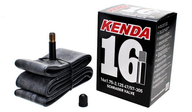 Камера 16" Kenda 16x1.75-2.125" Schrader 30 мм - фото 1