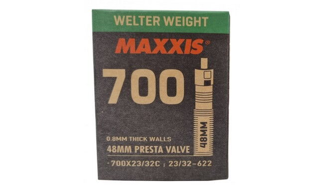 Камера 28" Maxxis Welter Weight 700x23/32 Presta 48 мм - фото 1