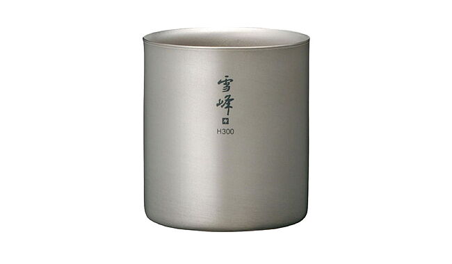Кружка Snow Peak Titanium Double Wall Stacking 300 мл - фото 1