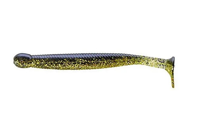Виброхвост Ecogear Grass Minnow M 64 мм 10 шт - фото 1