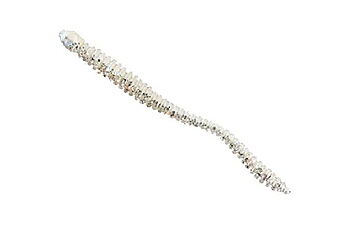 Червь Nomura Glitter Rib Worm 120 мм 6 шт