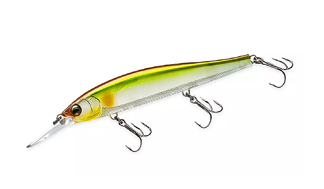 Воблер Duel L-Bass Jerkbait Mid 110SF 110 мм 16 г - фото 2