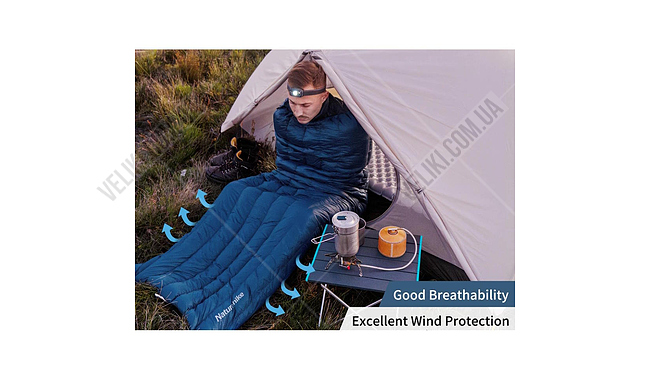 Спальний мішок Naturehike CNK2300SD013 200 см R - дополнительное фото 2