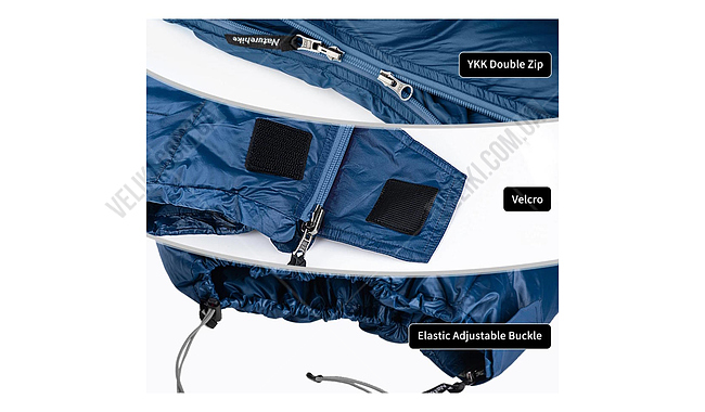 Спальний мішок Naturehike CNK2300SD013 200 см R - дополнительное фото 4
