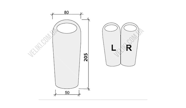 Спальный мешок Terra Incognita Siesta 300 205 см L - дополнительное фото 1