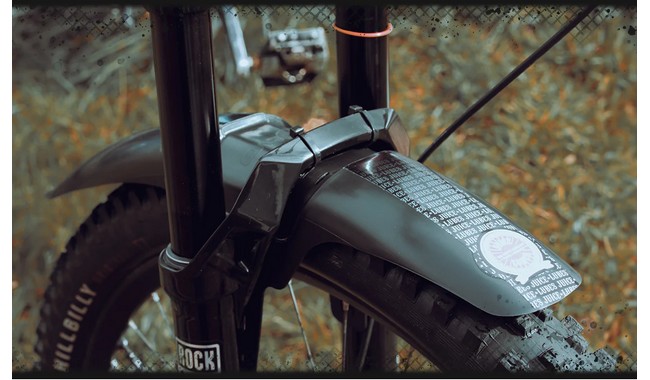 Крыло переднее Juice Lubes x Mudhugger Long EVO Zip-Tie - дополнительное фото 4