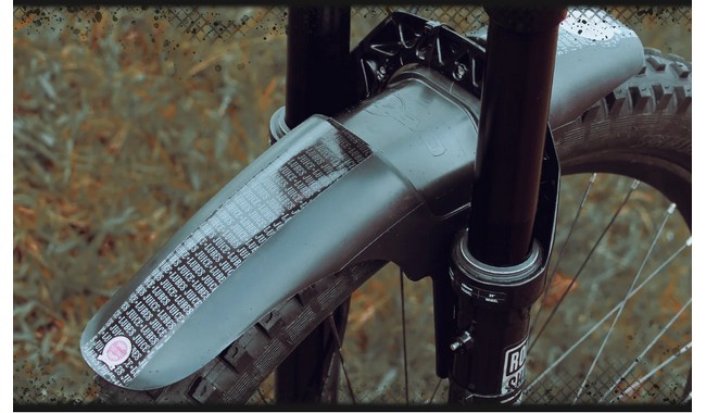 Крыло переднее Juice Lubes x Mudhugger Shorty EVO Zip-Tie - дополнительное фото 3