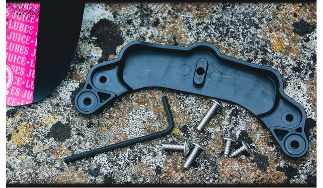 Адаптер крепления крыла Juice Lubes EVO Bolt-On DVO Onyx SC - дополнительное фото 1