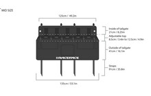 Накидка на пікап Race Face T2 Tailgate Mid-Size Truck - дополнительное фото 3