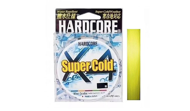 Шнур Duel Hardcore Super Cold X4 200 м 0,15 мм 6,4 кг - фото 2