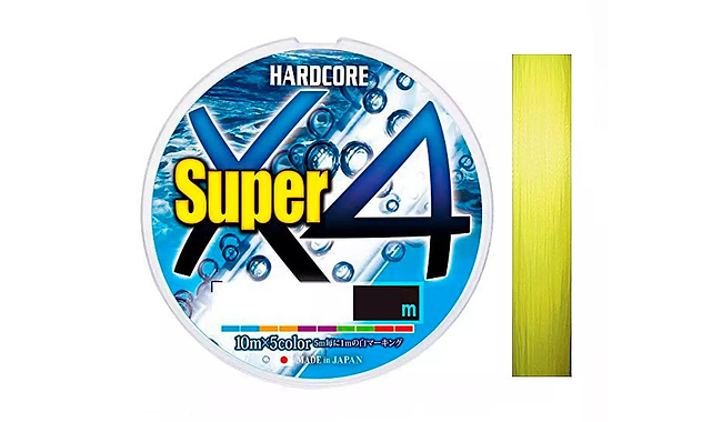 Шнур Duel Hardcore Super X4 200 м 0,15 мм 6,4 кг - фото 2