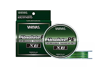 Шнур Varivas Absolute PE X8 150 м 0,185 мм 10,3 кг