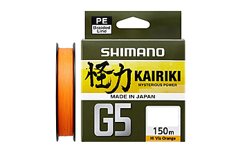 Шнур Shimano Kairiki G5 150 м 0,13 мм 4,1 кг