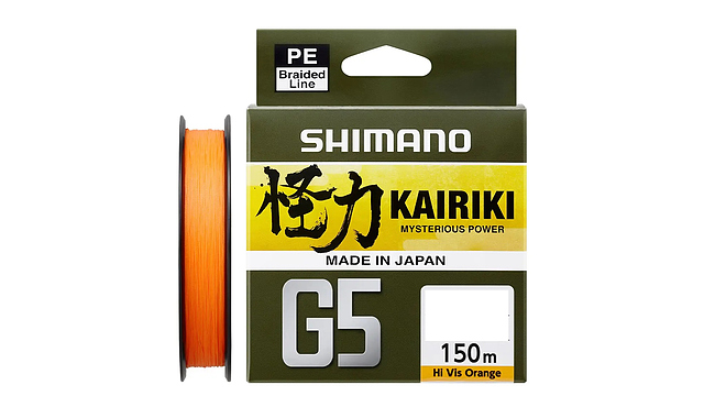 Шнур Shimano Kairiki G5 150 м 0,17 мм 6,9 кг - фото 1