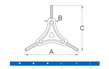 Шестигранник Unior 2x2.5x3 - дополнительное фото 1