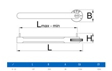 Индикатор износа цепи Unior Profi - дополнительное фото 2