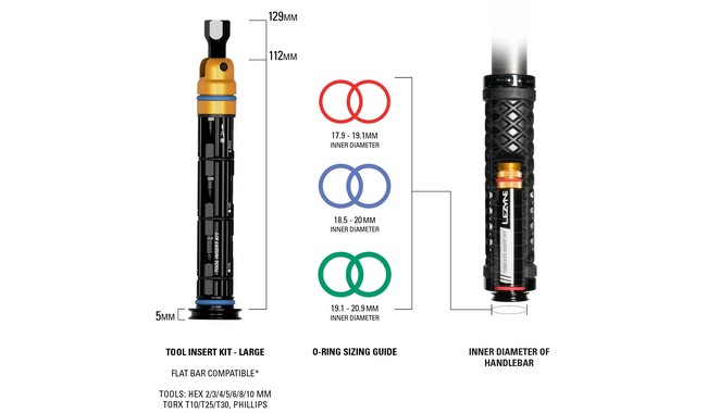 Мультитул Lezyne Tool Insert Kit Large - дополнительное фото 2