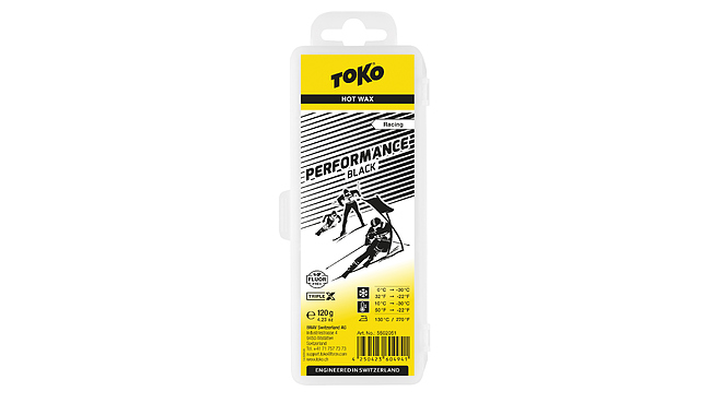 Парафін Toko Performance Black 120 г - фото 1