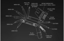 Фляготримач Lezyne Tubeless Flow Storage Loaded w/o CO2 - дополнительное фото 10