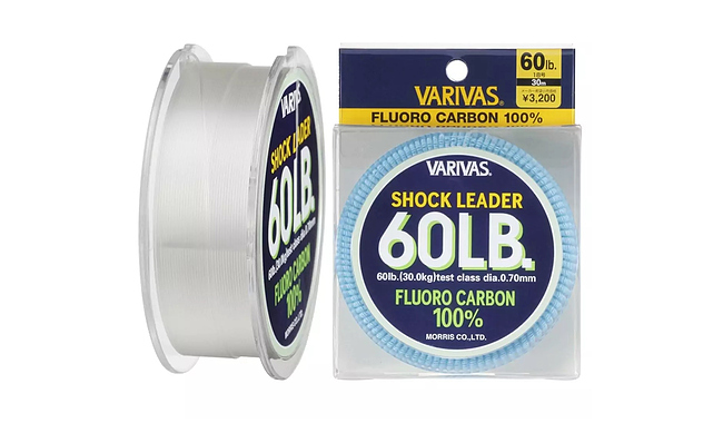 Флюорокарбон Varivas Fluoro Shock Leader 30 м 0,70 мм 27 кг - фото 1