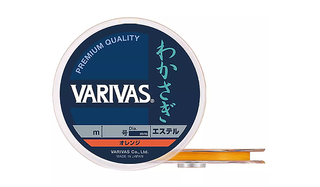 Леска Varivas Wakasagi Ester 60 м 0,117 мм - фото 1