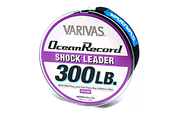 Моношоклидер Varivas Ocean Record Shock Leader 50 м 1,48 мм 136 кг