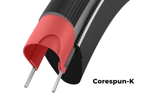 Покришка Vittoria Corsa Control 700x25C Fold - дополнительное фото 4