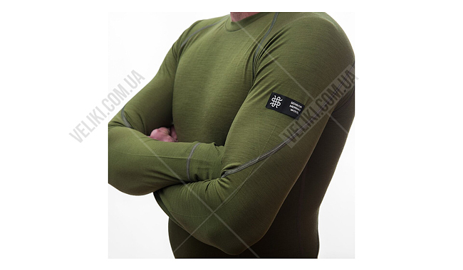 Термофутболка Sensor Merino Active LS - дополнительное фото 8