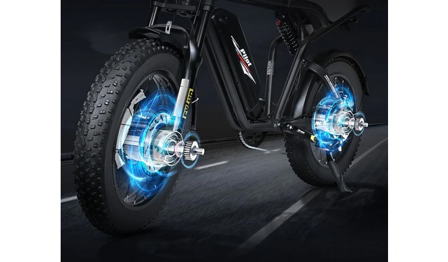 Электровелосипед Samebike Pilot M20 SR Dual Batteries - дополнительное фото 3