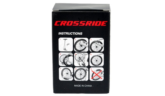 Камера 26" Crossride 26x1.75-2.125" Schrader 48 мм - дополнительное фото 1