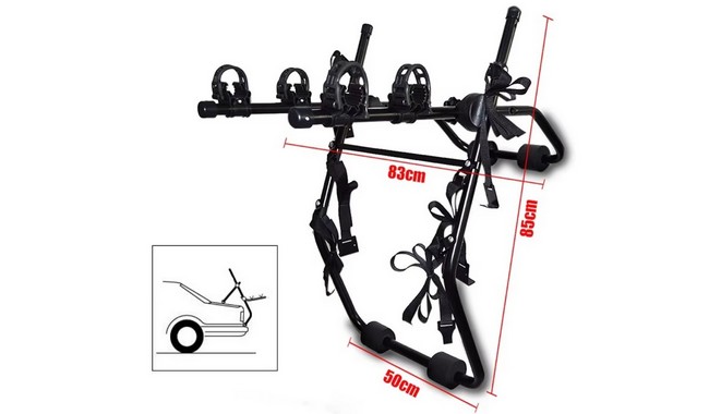 Велокріплення DN на багажник автомобіля - дополнительное фото 3