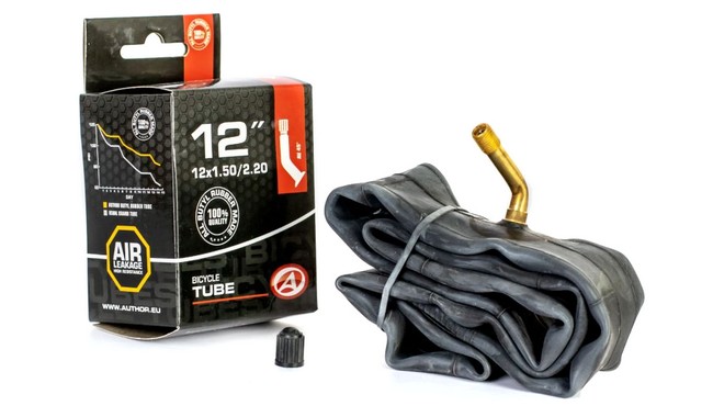 Камера 12" Author CMP 12x1.50/2.20 Schrader 45° 90 мм - дополнительное фото 1