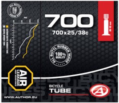 Камера 28" Author Cross 700x25/38c Schrader 40 мм