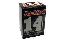 Камера 14" Kenda E-Ready 14х1.5-1.75" Schrader 35 мм - фото 1