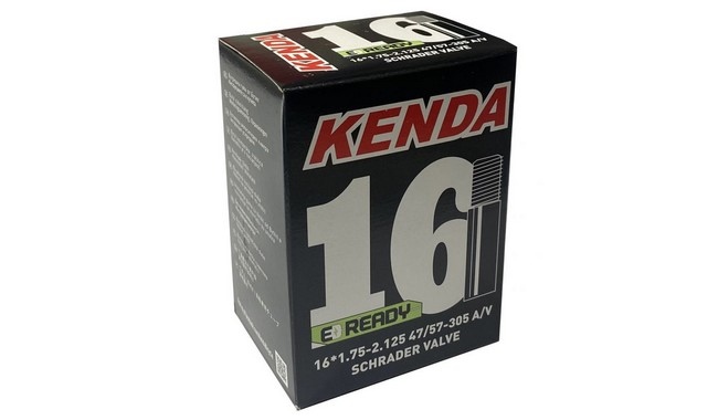 Камера 16" Kenda E-Ready 16x1.75-2.125" Schrader 35 мм - фото 1