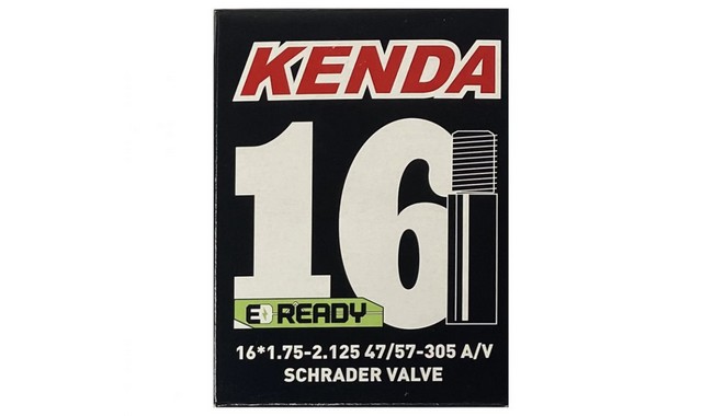 Камера 16" Kenda E-Ready 16x1.75-2.125" Schrader 35 мм - дополнительное фото 2