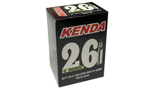 Камера 26" Kenda E-Ready 26x1.75-2.125" Presta 48 мм - фото 1