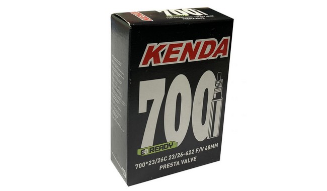 Камера 28" Kenda E-Ready 700x23-26C Presta 48 мм - фото 1