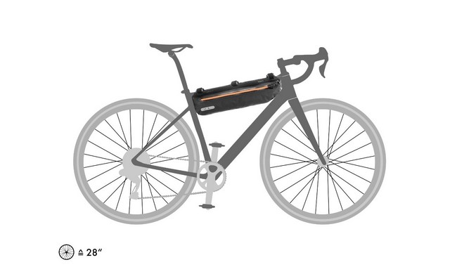 Гермосумка на раму Ortlieb Frame-Pack Toptube 4 л - дополнительное фото 4