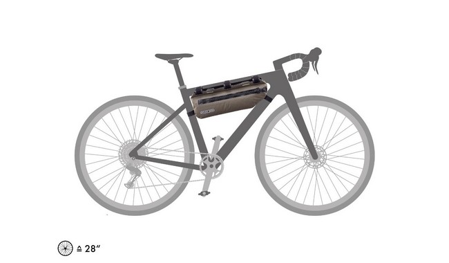 Гермосумка на раму Ortlieb Frame-Pack Toptube 4 л - дополнительное фото 10