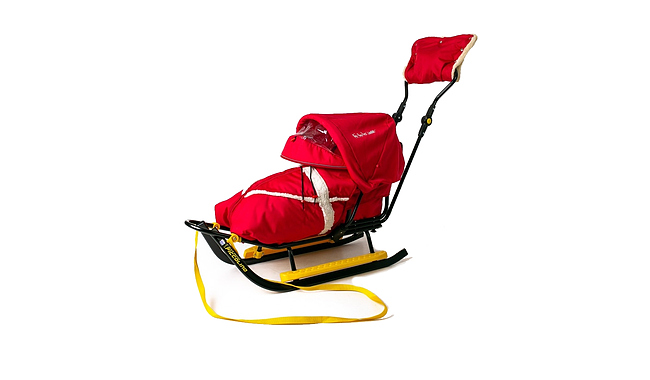 Санки Adbor Piccolino Black Edition Deluxe - фото 2