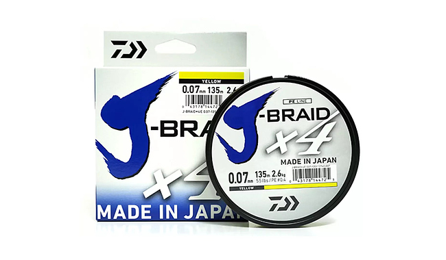 Шнур Daiwa J-Braid X4E 135 м 0,07 мм 2,6 кг - фото 2