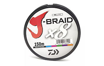 Шнур Daiwa J-Braid X8 150 м 0,22 мм 17 кг