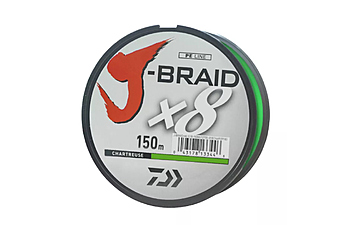 Шнур Daiwa J-Braid X8 150 м 0,18 мм 12 кг
