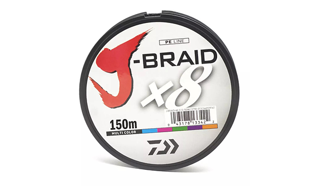 Шнур Daiwa J-Braid X8 150 м 0,16 мм 9 кг - фото 1