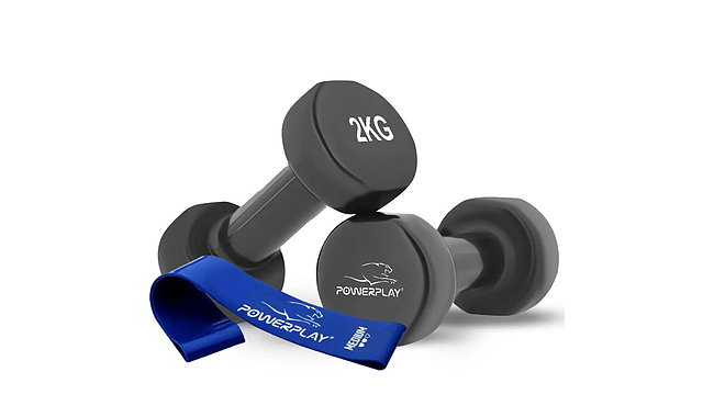 Гантелі PowerPlay 4121 2х2 кг - фото 1