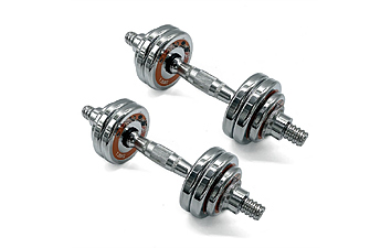 Гантелі Newt Home Chrom 2х7,5 кг